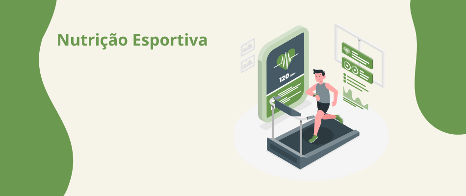 Banner de nutrição esportiva